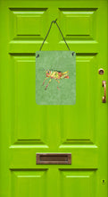 Load image into Gallery viewer, Grasshopper on Avacado Aluminium Metal Wall or Door Hanging Prints