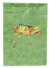 Load image into Gallery viewer, Grasshopper on Avacado Garden Flag – Decorative Outdoor Yard Flag