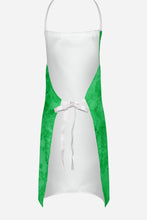 Load image into Gallery viewer, Grasshopper on Green Apron – Artist-Designed Kitchen, BBQ &amp; Craft Apron