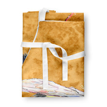 Load image into Gallery viewer, Bee on Gold Apron – Artist-Designed Kitchen, BBQ &amp; Craft Apron