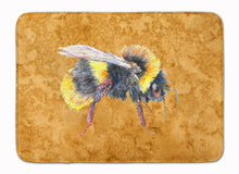 Load image into Gallery viewer, Bee on Gold Machine Washable Memory Foam Mat 8850RUG