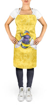 Load image into Gallery viewer, Bee on Yellow Apron – Artist-Designed Kitchen, BBQ &amp; Craft Apron
