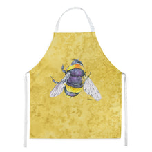 Load image into Gallery viewer, Bee on Yellow Apron – Artist-Designed Kitchen, BBQ &amp; Craft Apron