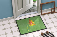 Load image into Gallery viewer, Gerber Daisy Orange Doormat - 24x36 Decorative Floor Mat – Indoor/Outdoor Rug