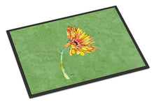 Load image into Gallery viewer, Gerber Daisy Orange Doormat - 24x36 Decorative Floor Mat – Indoor/Outdoor Rug