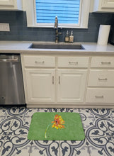 Load image into Gallery viewer, Gerber Daisy Orange Machine Washable Memory Foam Mat 8854RUG