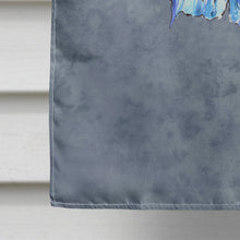 Load image into Gallery viewer, Butterfly on Gray Flag Canvas House Size
