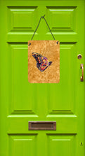 Load image into Gallery viewer, Butterfly on Gold Aluminium Metal Wall or Door Hanging Prints