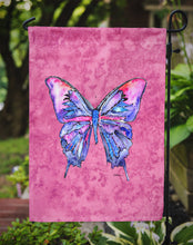 Load image into Gallery viewer, Butterfly on Pink Garden Flag – Decorative Outdoor Yard Flag