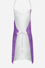 Load image into Gallery viewer, Butterfly on Purple Apron – Artist-Designed Kitchen, BBQ &amp; Craft Apron