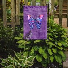 Load image into Gallery viewer, Butterfly on Purple Garden Flag – Decorative Outdoor Yard Flag