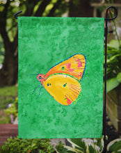 Load image into Gallery viewer, Butterfly Orange on Green Garden Flag – Decorative Outdoor Yard Flag