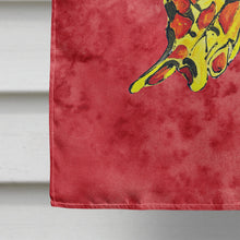 Load image into Gallery viewer, Butterfly on Red Flag Canvas House Size