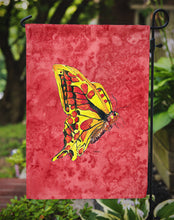 Load image into Gallery viewer, Butterfly on Red Garden Flag – Decorative Outdoor Yard Flag