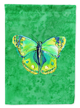 Load image into Gallery viewer, Butterfly Green on Green Flag Canvas House Size