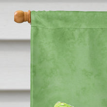 Load image into Gallery viewer, Dragonfly on Avacado Flag Canvas House Size