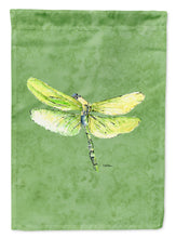 Load image into Gallery viewer, Dragonfly on Avacado Flag Canvas House Size