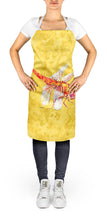 Load image into Gallery viewer, Dragonfly on Yellow Apron – Artist-Designed Kitchen, BBQ &amp; Craft Apron