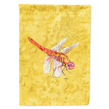 Load image into Gallery viewer, Dragonfly on Yellow Flag Canvas House Size