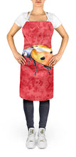 Load image into Gallery viewer, Lady Bug on Red Apron – Artist-Designed Kitchen, BBQ &amp; Craft Apron