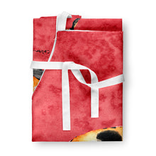 Load image into Gallery viewer, Lady Bug on Red Apron – Artist-Designed Kitchen, BBQ &amp; Craft Apron