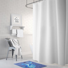 Load image into Gallery viewer, Flamingo On Slate Blue Machine Washable Memory Foam Mat 8873RUG