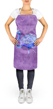 Load image into Gallery viewer, Flamingo on Purple Apron – Artist-Designed Kitchen, BBQ &amp; Craft Apron