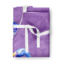 Load image into Gallery viewer, Flamingo on Purple Apron – Artist-Designed Kitchen, BBQ &amp; Craft Apron