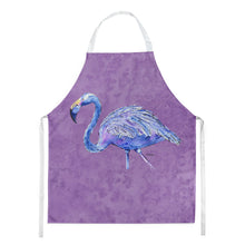 Load image into Gallery viewer, Flamingo on Purple Apron – Artist-Designed Kitchen, BBQ &amp; Craft Apron