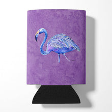 Load image into Gallery viewer, Flamingo on Purple Can or Bottle Beverage Insulator Hugger