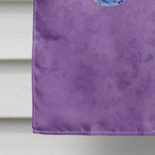 Load image into Gallery viewer, Flamingo on Purple Flag Canvas House Size