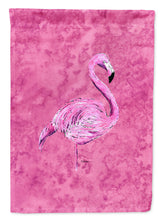 Load image into Gallery viewer, Flamingo on Pink Flag Canvas House Size