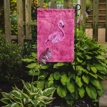 Load image into Gallery viewer, Flamingo on Pink Garden Flag – Decorative Outdoor Yard Flag