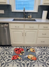 Load image into Gallery viewer, Lady Bug Multiple Machine Washable Memory Foam Mat 8876RUG