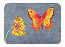 Load image into Gallery viewer, Gerber Daisy and Buttefly Machine Washable Memory Foam Mat 8877RUG