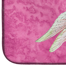 Load image into Gallery viewer, Dragonfly on Pink Dish Drying Mat – Absorbent, Artistic Kitchen Essentials 8891DDM