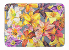 Load image into Gallery viewer, Day Lillies Machine Washable Memory Foam Mat 8892RUG