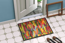 Load image into Gallery viewer, Hot Peppers Doormat - 24x36 Decorative Floor Mat – Indoor/Outdoor Rug