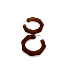 Load image into Gallery viewer, Kay Octagon Hoop Earrings