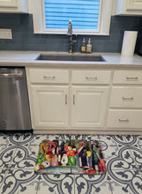 Load image into Gallery viewer, Wine and Speckled Trout Machine Washable Memory Foam Mat 8916RUG