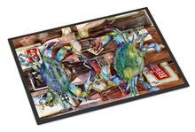 Load image into Gallery viewer, Blue Crabby New Orleans Beer Bottles Doormat - 24x36 Decorative Floor Mat – Indoor/Outdoor Rug