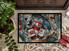Load image into Gallery viewer, New Orleans Beers and Crabs Doormat - 24x36 Decorative Floor Mat – Indoor/Outdoor Rug