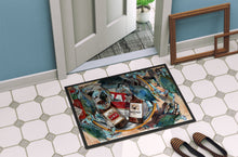 Load image into Gallery viewer, New Orleans Beers and Crabs Doormat - 24x36 Decorative Floor Mat – Indoor/Outdoor Rug