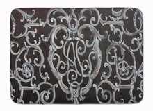 Load image into Gallery viewer, Ironwork Fence Machine Washable Memory Foam Mat 8927RUG