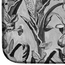 Load image into Gallery viewer, Corn Ironwork Fence Dish Drying Mat – Absorbent, Artistic Kitchen Essentials 8929DDM