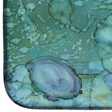 Load image into Gallery viewer, Abstract Crabs and Oysters Dish Drying Mat – Absorbent, Artistic Kitchen Essentials 8963DDM