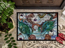 Load image into Gallery viewer, Shrimp, Crabs and Oysters in water Doormat - 24x36 Decorative Floor Mat – Indoor/Outdoor Rug