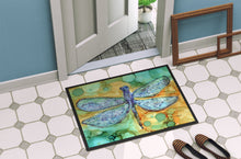 Load image into Gallery viewer, Abstract Dragonfly Doormat - 24x36 Decorative Floor Mat – Indoor/Outdoor Rug