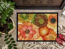 Load image into Gallery viewer, Abstract Flowers Blossoms Doormat - 24x36 Decorative Floor Mat – Indoor/Outdoor Rug