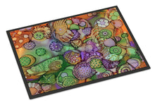 Load image into Gallery viewer, Abstract in Purple Green and Orange Doormat - 24x36 Decorative Floor Mat – Indoor/Outdoor Rug